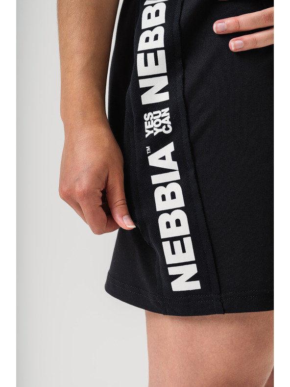 Nebbia Majica oversized obleka NEBBIA CLUB 594 XS/S, black