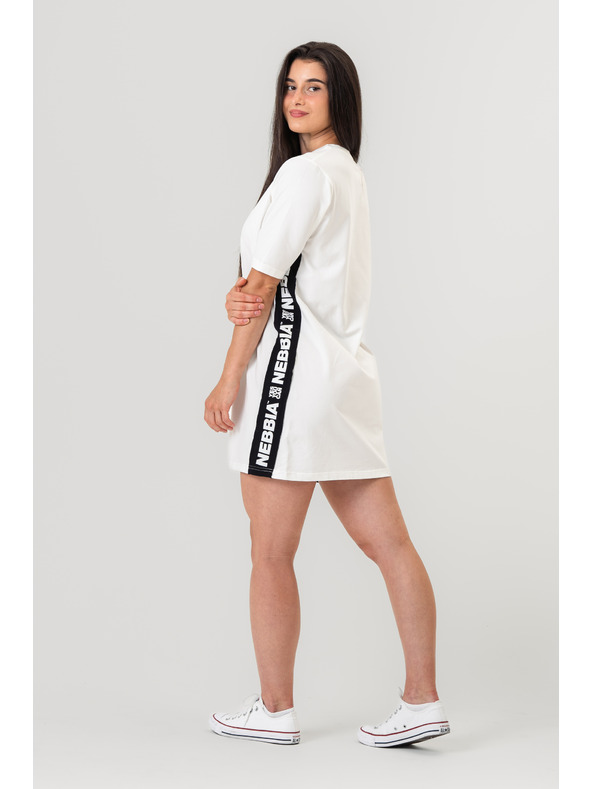 Nebbia Majica oversized obleka NEBBIA CLUB 594 XS/S, cream