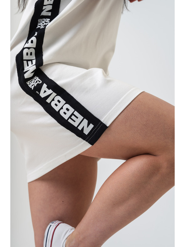 Nebbia Majica oversized obleka NEBBIA CLUB 594 XS/S, cream