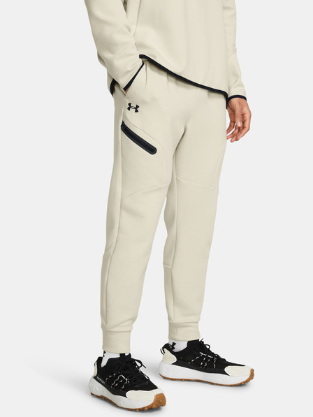 Under Armour Moške hlače Under Armour UA Unstoppable Flc Joggers-BRN