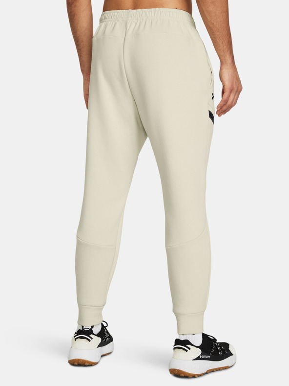 Under Armour Moške spodnji del trenirke Under Armour UA Unstoppable Flc Joggers-BRN