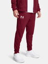 Under Armour Moške spodnji del trenirke Under Armour UA Rival Terry Jogger-RED