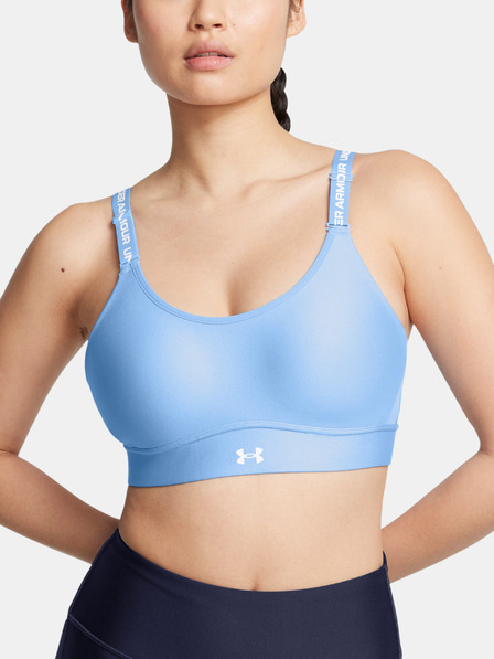 Under Armour Ženski nedrček Under Armour UA Infinity Mid 2.0 Bra-BLU