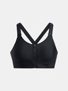 Under Armour Ženski nedrček  Under Armour UA Infinity High Zip 2.0 Bra-BLK