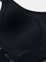 Under Armour Ženski nedrček  Under Armour UA Infinity High Zip 2.0 Bra-BLK