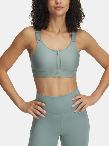 Under Armour Ženski nedrček Under Armour UA Infinity High Zip 2.0 Bra