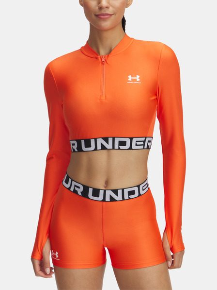 Under Armour Ženska majica Under Armour HeatGear Rib 1/4 Zip LS