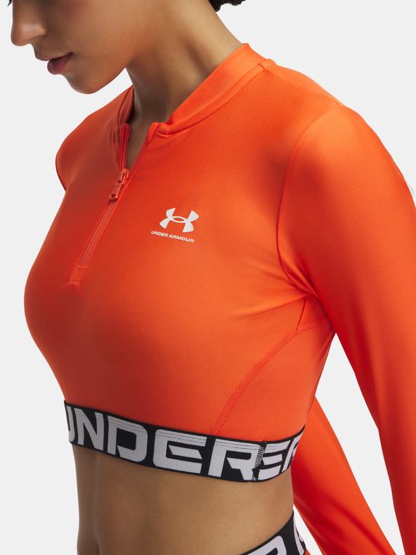 Under Armour Ženska majica Under Armour HeatGear Rib 1/4 Zip LS