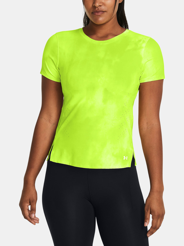 Under Armour Ženska majica Under Armour UA Launch Elite Printed SS-GRN