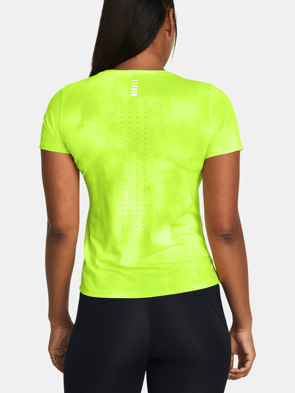 Under Armour Ženska majica Under Armour UA Launch Elite Printed SS-GRN