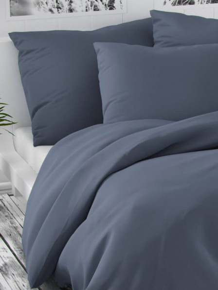 Kvalitex LUXURY COLLECTION 140x220, 70x90cm temno siva