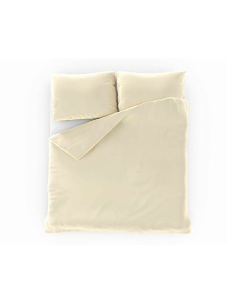 Kvalitex Svileni posteljninski komplet Luxury Collection 140x200, 70x90cm smetanov Kvalitex