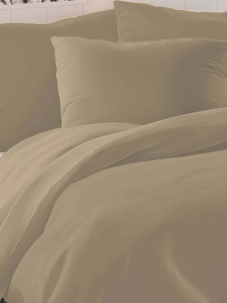 Kvalitex Francosko satenasto posteljno perilo LUXURY COLLECTION 1+2, 220x200, 70x90cm bež