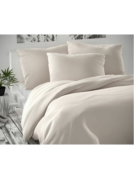 Kvalitex Svileni posteljninski komplet Luxury Collection 140x200, 70x90cm bel Kvalitex