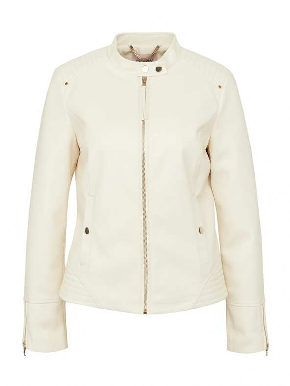 Orsay Kremasta ženska jakna z ovratnikom ORSAY