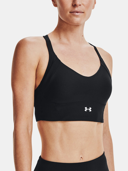 Under Armour Modrček Under Armour UA Infinity Mid Rib Bra - črna