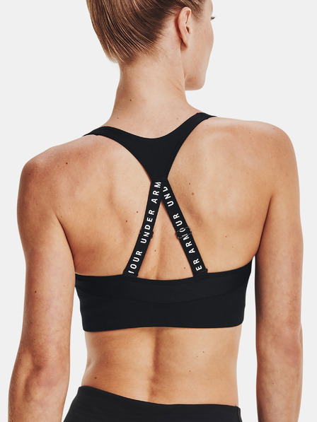 Under Armour Modrček Under Armour UA Infinity Mid Rib Bra - črna