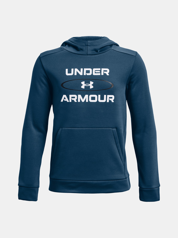 Under Armour Deški pulover Under Armour UA Armour Fleece Graphic HD-BLK