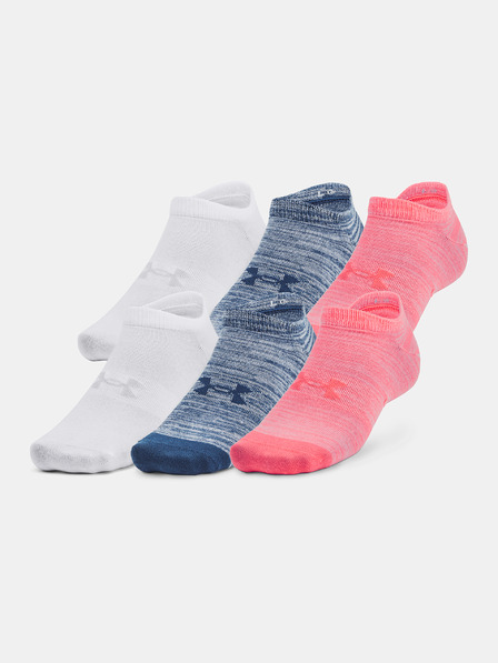 Under Armour Unisex nogavice Under Armour UA Essential No Show 6pk