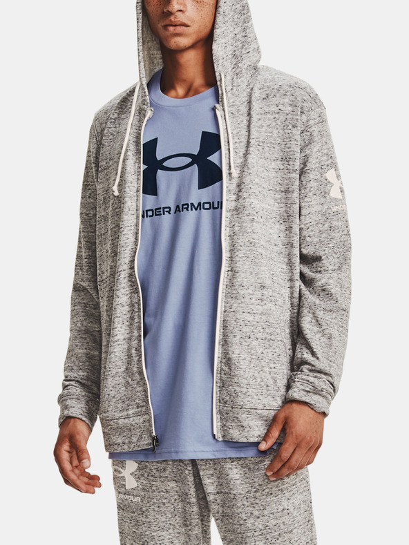 Under Armour Moški pulover Under Armour RIVAL TERRY FZ HD