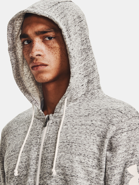 Under Armour Moški pulover Under Armour RIVAL TERRY FZ HD