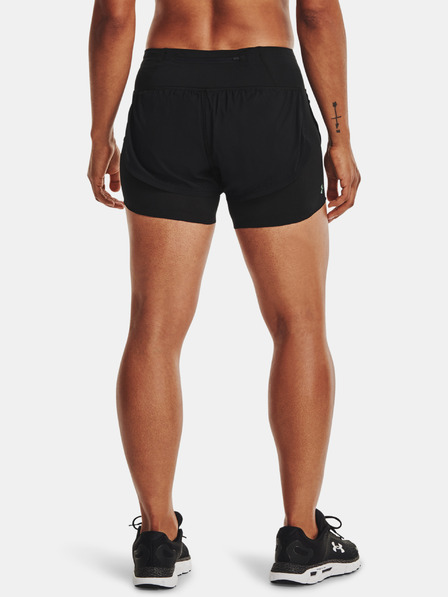 Under Armour Kratke hlače Under Armour UA RUSH Run 2N1 Short - črna