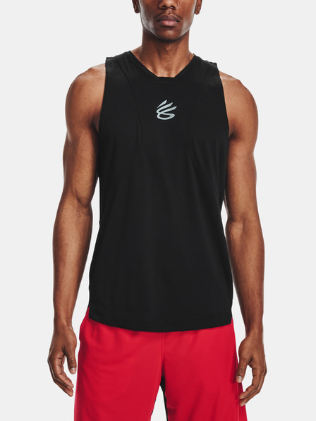 Under Armour Tank top Under Armour CURRY PERFORMANCE TANK - črna