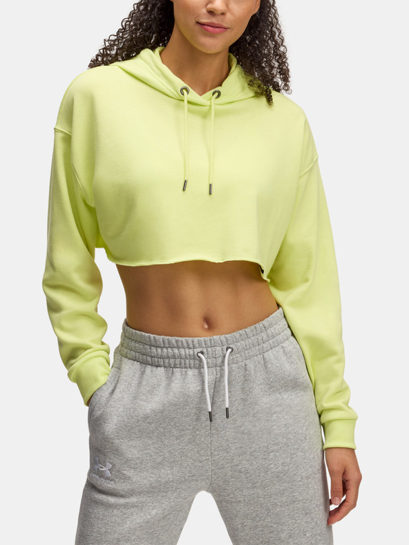 Under Armour Ženski pulover Under Armour UA Icon Terry Crop Hoodie