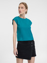 Orsay Turkizna ženska majica s kratkimi rokavi ORSAY