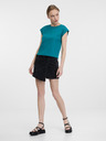 Orsay Turkizna ženska majica s kratkimi rokavi ORSAY