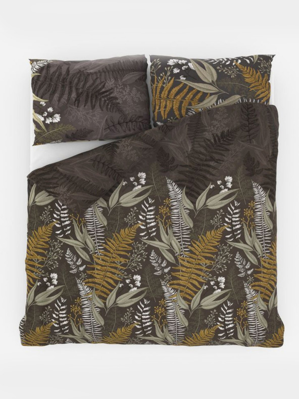 Kvalitex Saténové francúzske posteľné obliečky LUXURY COLLECTION 1+2, 240x200, 70x90cm PAPRADIE