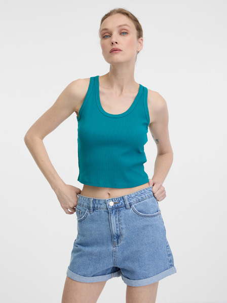 Orsay Turkizni ženski crop top ORSAY