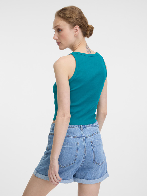 Orsay Turkizni ženski crop top ORSAY