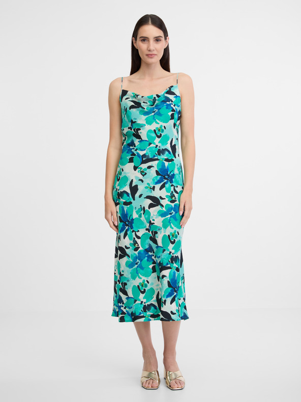 Orsay Modra ženska obleka ORSAY