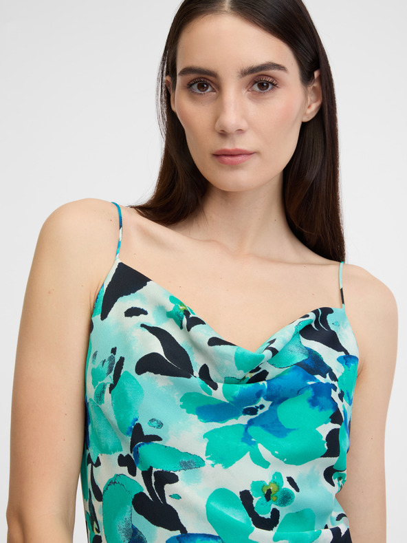 Orsay Modra ženska obleka ORSAY