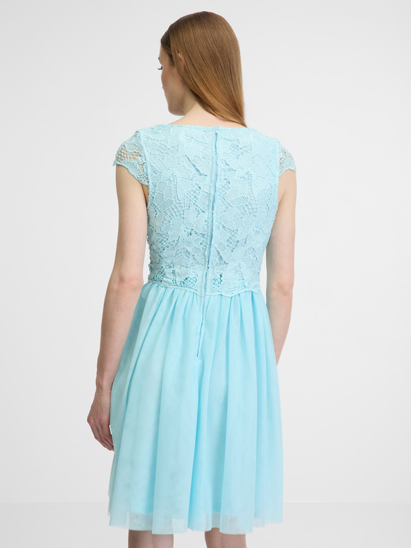 Orsay Svetlo modra ženska obleka ORSAY