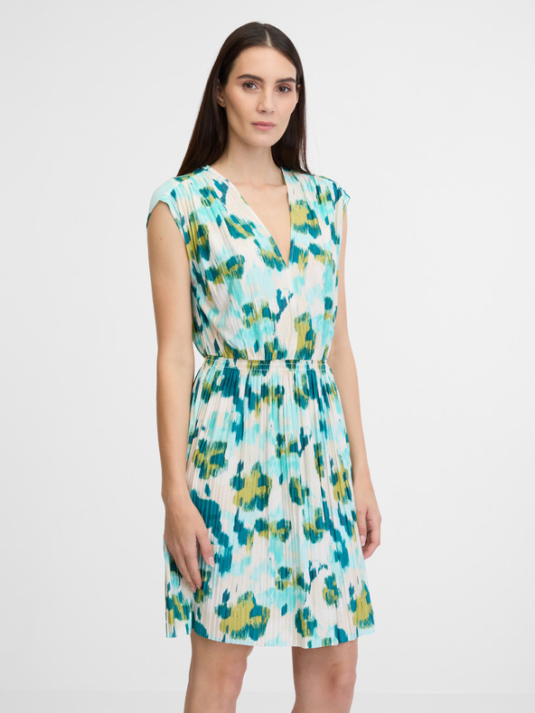 Orsay Modra ženska obleka ORSAY