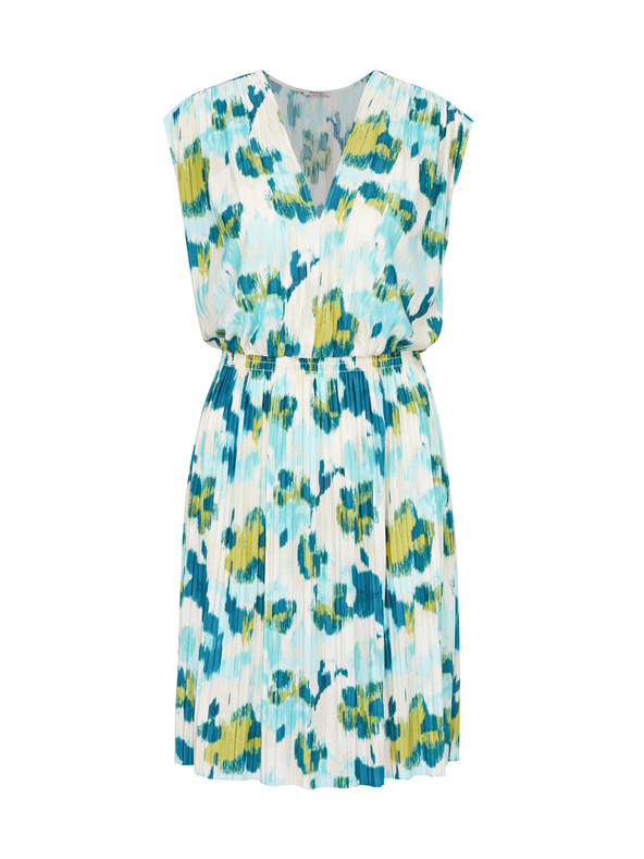 Orsay Modra ženska obleka ORSAY