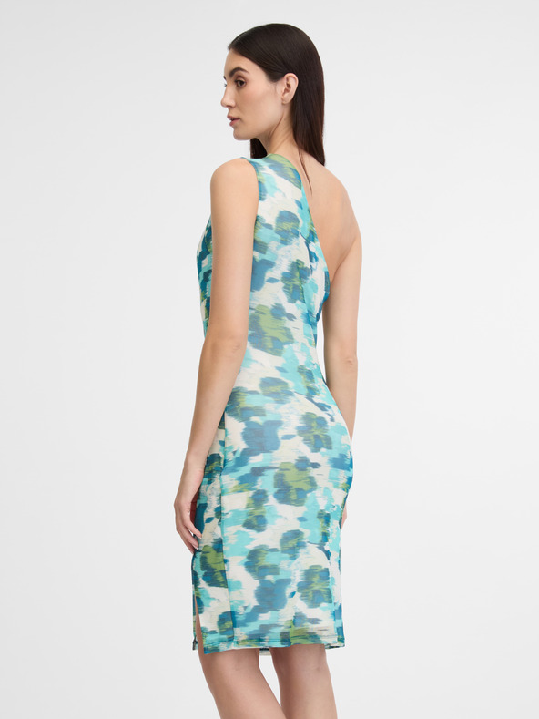 Orsay Modra ženska obleka ORSAY