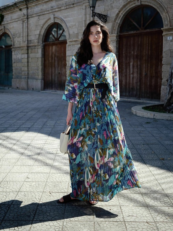 Orsay Modre ženske maksi obleke ORSAY