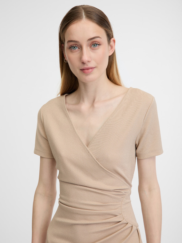 Orsay Bež ženska obleka ORSAY