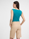Orsay Modra ženska majica brez rokavov ORSAY