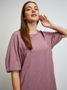 ZOOT.lab Starorožnata osnovna obleka z balonastimi rokavi METROOPOLIS by ZOOT.lab Vasilisa
