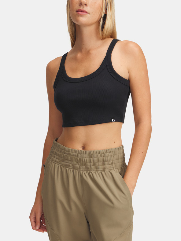 Under Armour Ženska majica brez rokavov Under Armour UA Rival Rib Baby Tank