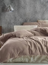 Kvalitex Muslinasto posteljno perilo 140x200, 70x90cm bež Kvalitex