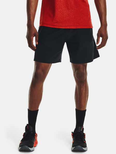 Under Armour Kratke hlače Under Armour UA Knit Woven Hybrid Shorts - črna