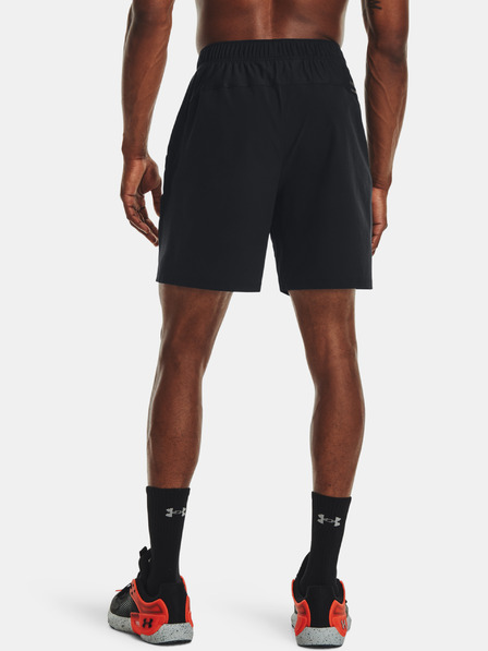 Under Armour Kratke hlače Under Armour UA Knit Woven Hybrid Shorts - črna