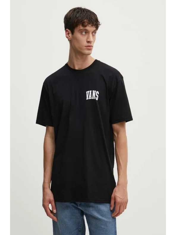 Vans Moška črna majica Vans Varsity Black