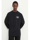Vans Moška črna majica z dolgimi rokavi Vans Full Patch Back