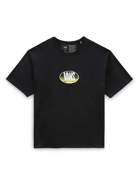 Vans Moška črna majica Vans Off The Wall Gradient Loose SS Tee Black